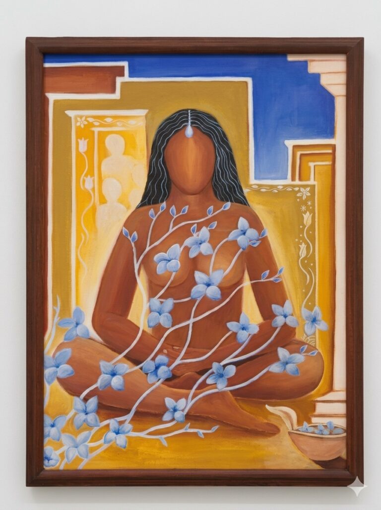 Beautiful Woman_22inx30in_Acrylic on Canvas